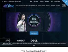 Tablet Screenshot of fdcservers.net